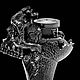 V8 powered skull. Кольцо на весь палец. Владимир  Сергеев (clarienttech). Ярмарка Мастеров.  Фото №5