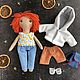 Игровая текстильная кукла-мальчик. Куклы и пупсы. Кукольный магазин Katrinka_Dolls. Интернет-магазин Ярмарка Мастеров.  Фото №2