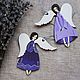 Angels lavender - white-winged, Easter souvenirs, Moscow,  Фото №1
