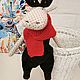 Лось новогодний в стиле Тильда. Интерьерная кукла. MiraWoW.toys. Ярмарка Мастеров.  Фото №5