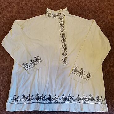 старинная вышивка на рубахе