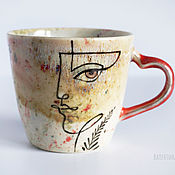 Посуда handmade. Livemaster - original item Mugs and cups: Exclusive Mug