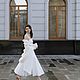 Vestido de novia de seda MIDI. Wedding dresses. NinaKosmina. Ярмарка Мастеров.  Фото №6