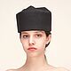  шляпка таблетка "Метеорит". Шляпы. EDIS | дизайнерские шляпы Наталии Эдис. Ярмарка Мастеров.  Фото №4