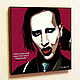 Picture of Marilyn Manson in the style of Pop Art, Pictures, Moscow,  Фото №1