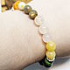 A bracelet with gems and a medallion. Bead bracelet. Selberiya shop. My Livemaster. Фото №5