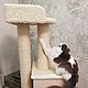 A small house for cats. Custom made to size. Scratching Post. Workshop for dogs and cats. My Livemaster. Фото №4