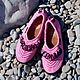 Эспадрильи вязаные, хлопок, розовый на заказ и в наличии. Эспадрильи. Мастер Стиль. Ярмарка Мастеров.  Фото №6