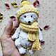 Мишка тедди, белый мишка, полярный мишка. Мишки Тедди. Vivika12. Ярмарка Мастеров.  Фото №4