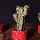 Sculpture. Three Cacti. Sculpture. masterskaya Ivana Bezborodova. Интернет-магазин Ярмарка Мастеров.  Фото №2
