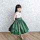 Заказать Платье " Felice" Цветочная зелень. Little___dress. Ярмарка Мастеров. . Платье Фото №3