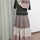 No. №221 Linen skirt with scarf. Skirts. Olga V. Kazarinova. My Livemaster. Фото №4