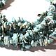 Ларимар 6-10мм нить 40см. Бусины. Beads. Ярмарка Мастеров.  Фото №5
