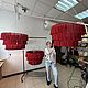 Макраме люстра в красном цвете. Люстра из пинтерест Pinterest. Люстры. Zaf macrame. Дизайнерский свет. Ярмарка Мастеров.  Фото №6