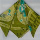 Scarf Rose,100% silk,vintage Germany. Vintage handkerchiefs. Ledy Charm. Online shopping on My Livemaster.  Фото №2
