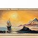 Картина море "Морской пейзаж" маслом. Картины. Оригинальные картины Ирины Козьминой (irinakozmina). Ярмарка Мастеров.  Фото №4
