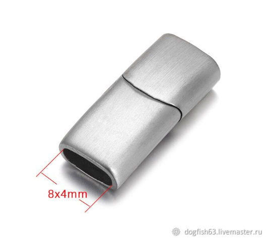 4240 Замок 8х4мм слайдер магнит матовый хирургическая
