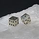 Backgammon dice made of 925 sterling silver HH0121. Backgammon and checkers. Sunny Silver. My Livemaster. Фото №4