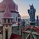 Открытка вид города, Петербург, Дом городских учреждений. Сова. Открытки. Тень Архитектора. Ярмарка Мастеров.  Фото №5