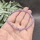 Sparkling bracelet for women made of cubic zircon stones. Bead bracelet. naturalkavni. My Livemaster. Фото №5