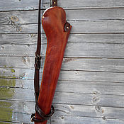 Сувениры и подарки handmade. Livemaster - original item Gifts for hunters and fishermen: Scabbard case for gun TOZ-66. Handmade.