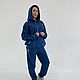 Suit Sweatshirt and pants women's Premium Oversize Footer 2-thread, Suits, St. Petersburg,  Фото №1