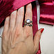 Wedding set made of silver with a moonstone 'Iola'. Rings. Unusual Gemstone Jewelry. My Livemaster. Фото №6