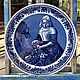 Винтаж: Тарелка настенная винтажная: Delft лот 3 шт. Тарелки винтажные. Антиквариат & Винтаж. Ярмарка Мастеров.  Фото №4