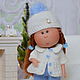 Комплект "Снежинка" для Little Mia Nines D`Onil. Одежда для кукол. Тамара и Анастасия (Вязаные игрушки). Ярмарка Мастеров.  Фото №5