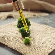 Косметика ручной работы handmade. Livemaster - original item Broccoli oil serum for sensitive skin. Handmade.