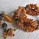 Bracelet Ring Earrings Set 'Wild' natural amber. Jewelry Sets. Rimliana - the breath of the nature (Rimliana). My Livemaster. Фото №5