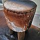 Табурет из натуральной шкуры коровы. Стулья. Aurora Fluffy Stools. Интернет-магазин Ярмарка Мастеров.  Фото №2