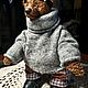 Заказать Коллекционный мишка Кирилл. Mir-teddi-elena-zaharovoj. Ярмарка Мастеров. . Игрушки Фото №3