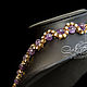 Necklace of amethysts Valentine. Necklace. N_Belokon_jewelry. Online shopping on My Livemaster.  Фото №2