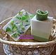 El conjunto de jabón en una canasta en tonos verdes. Cosmetics2. Stuff-by-handmade (olesya-mashkova). Ярмарка Мастеров.  Фото №4