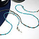 Order Copy of Copy of Beaded Keychain BK1450736. Kroshka Bijou. Livemaster. . Chain for glasses Фото №3