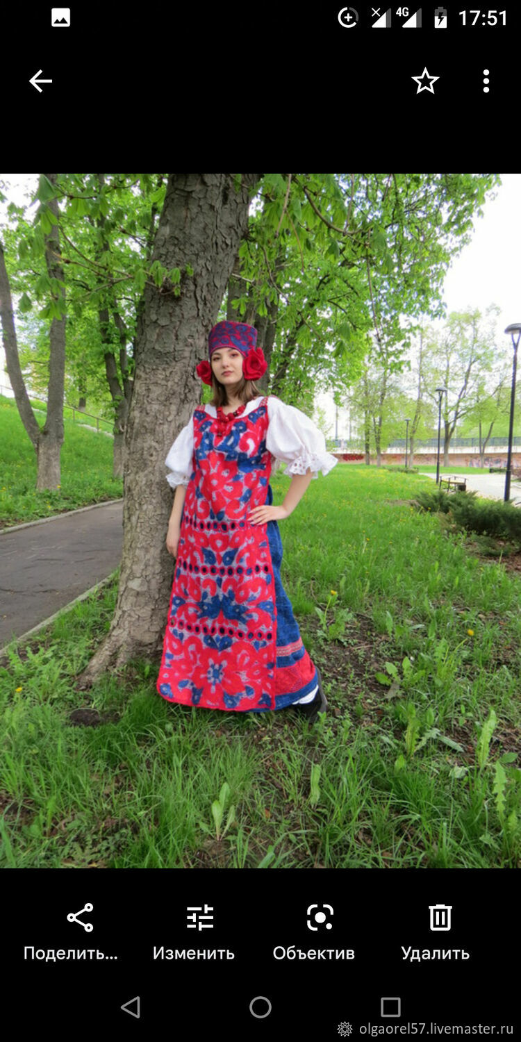 Народные костюмы: костюм в русском стиле Матаня купить в интернет ...