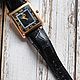 Ремешок для часов / Ремешок из кожи крокодила. Ремешок для часов. ArtizanLeather. Интернет-магазин Ярмарка Мастеров.  Фото №2
