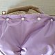 Order Cat Clothes 'Winter Down Jacket Jumpsuit - Lilac'. Happy-sphynx. Livemaster. . Pet clothes Фото №3