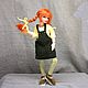 Шарнирная кукла Рыжик. Шарнирная кукла. Светлана Соколова Finist Doll. Ярмарка Мастеров.  Фото №5