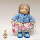 Order Textile doll for Natalia, 31-33 cm. bee_littlefamily. Livemaster. . Waldorf Dolls & Animals Фото №3
