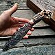 Метеоритный палеонож "Cabertoth Cat", Ритуальный нож, Санкт-Петербург,  Фото №1