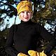 Set felted wool Warm autumn. Headwear Sets. GreyMir_Volkova Tatyana. Online shopping on My Livemaster.  Фото №2