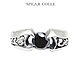Серебряные кулон и кольцо SPEAR COLLE с черным цирконом. Япония. Комплекты украшений. Monsieur Quemado: Серебро и Кожа. Ярмарка Мастеров.  Фото №7