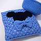 Children's set Mickey mouse crochet Mat cushion basket. Pillow. knitted handmade rugs (kovrik-makrame). My Livemaster. Фото №5