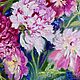 Order  Oil painting ' Peonies in the garden'. Fine Art for Joy. Livemaster. . Pictures Фото №3