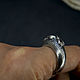 Anillo de plata con piedra natural, anillo de plata con apatita. Rings. Natali Batalova. Ярмарка Мастеров.  Фото №6