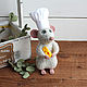 Rat scullion Ratatouille toy sivol 2020, Felted Toy, Moscow,  Фото №1