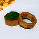Wooden jewelry box for wedding rings. Caskets for rings. Treas. Online shopping on My Livemaster.  Фото №2