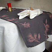 Для дома и интерьера handmade. Livemaster - original item Linen tablecloth for the kitchen 